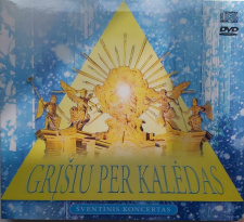 Grįšiu per Kalėdas. Šventinis koncertas CD + DVD 