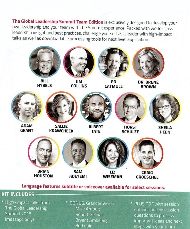 2015 m. Pasaulinės lyderystės konferencijos DVD - Image 2