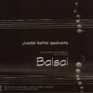 Juodai baltai spalvota