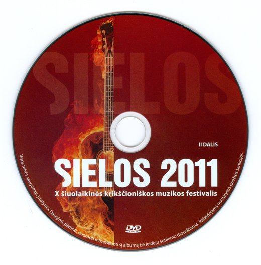 SIELOS 2011. Šiuolaikinės krikščioniškos muzikos festivalis (DVD) - Image 2