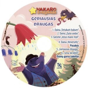 Vakaro žvaigždelė. Žurnalas vaikams 2019 pavasaris Nr. 42 + CD