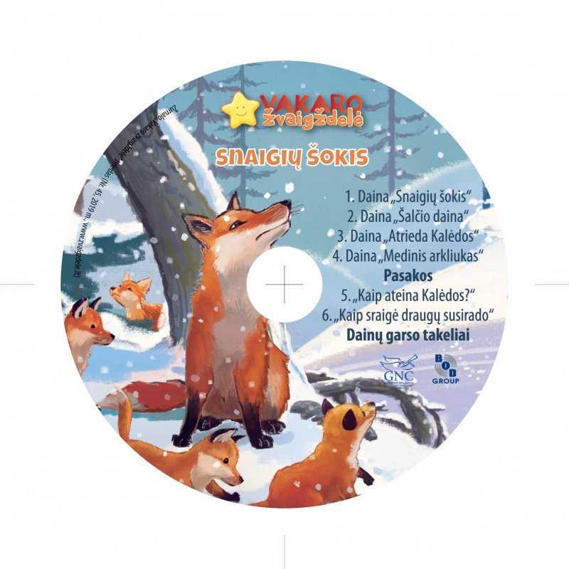 Vakaro žvaigždelė. Žurnalas vaikams 2019 žiema Nr. 45 + CD - Image 2