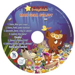 Vakaro žvaigždelė. Žurnalas vaikams 2020 vasara Nr. 47 + CD