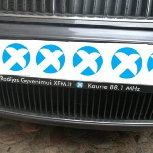 Automobilių numerių rėmelis KAUNAS