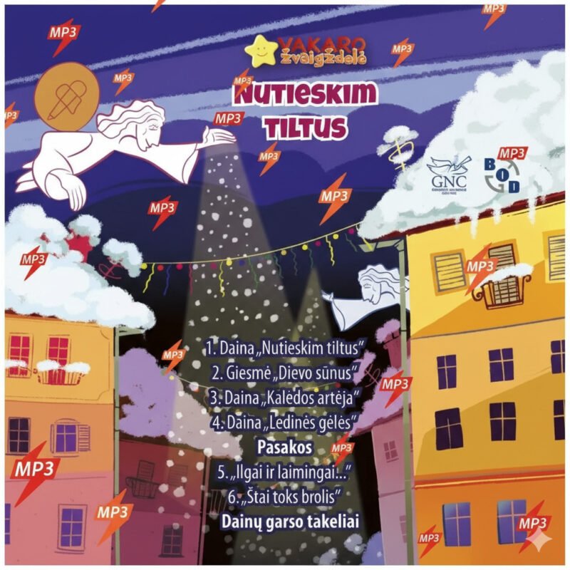 Dainelių ir pasakų kolekcija "Nutieskim tiltus" (mp3)