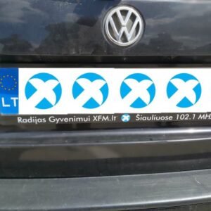 Automobilių numerių rėmelis ŠIAULIAI