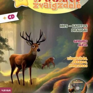 Vakaro žvaigždelė. Žurnalas vaikams 2023 vasara Nr. 59 + CD