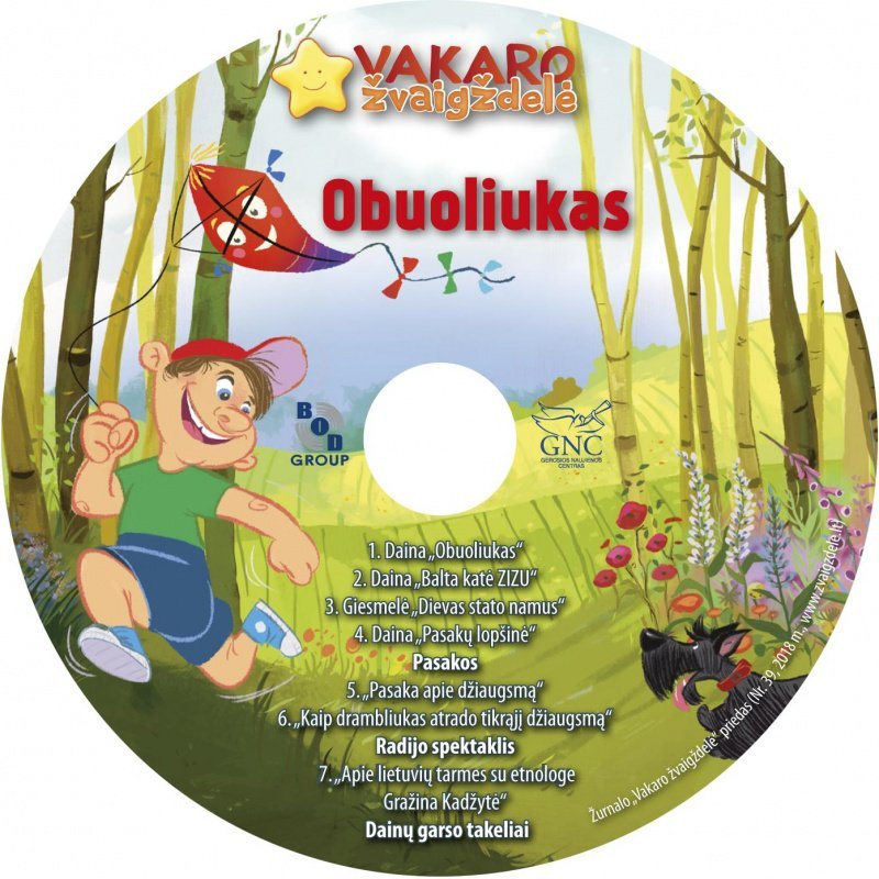 Vakaro žvaigždelė. Žurnalas vaikams 2018 vasara Nr. 39 + CD - Image 2