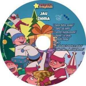 Vakaro žvaigždelė. Žurnalas vaikams 2023 žiema Nr. 61 + CD